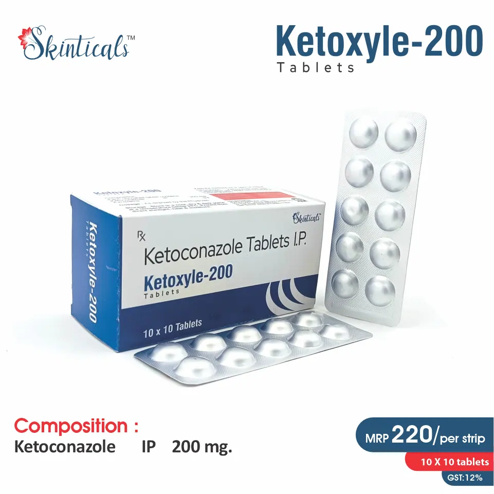 Ketoconazole 200 Tablet at the best price in PCD Pharma Franchise for systemic fungal infections.